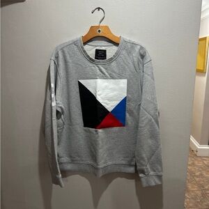 Gray Crewneck Sweater (M)